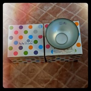 NWT 4 Momo Panache Silver and Gold Condo Bowls